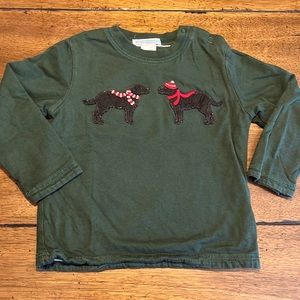 Janie and Jack Dog Reversible Shirt